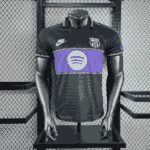 Barcelona 2025-26 Black Purple Band Special Edition Jersey Player Version