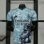 Real Madrid 2025-26 Viking Blue Special Edition Jersey Player Version