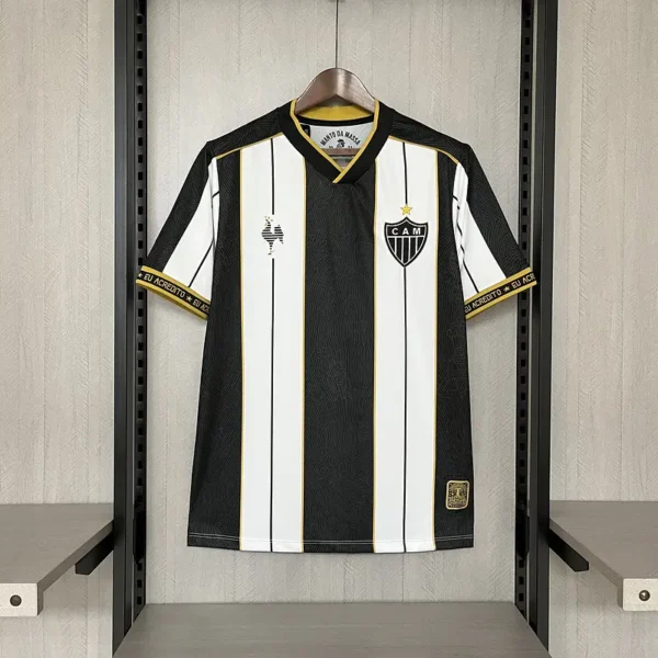 Atletico Mineiro 2025-26 Black and White Special Edition Jersey