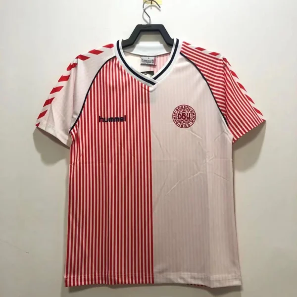 Denmark 1986-87 Away Retro Jersey