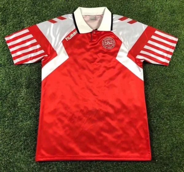 Denmark 1992-93 Home Retro Jersey