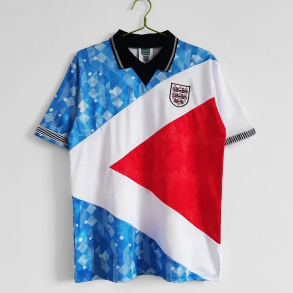 England 1990-91 Tri-color Retro Jersey