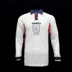 England 1998-99 Home Retro Long Sleeve Jersey