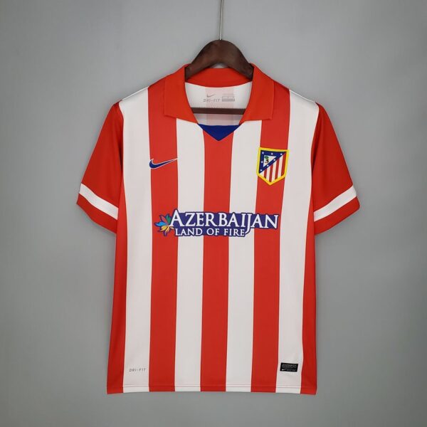 Atletico Madrid 2013-14 Home Retro Jersey