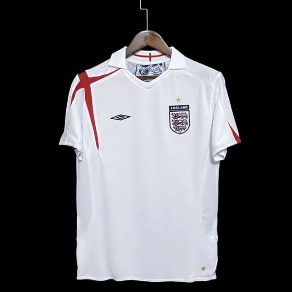 England 2005-06 Home Retro Jersey
