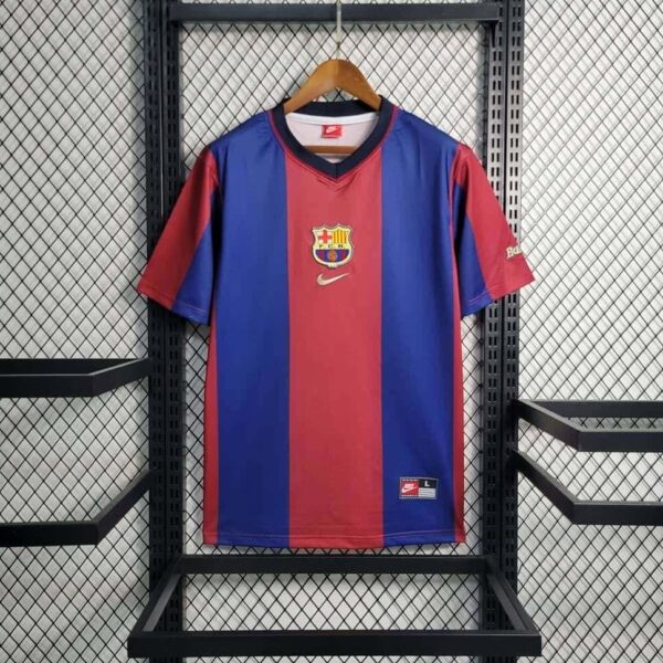 Barcelona 1998-99 Home Retro Jersey