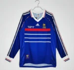 France 1998-99 Home Retro Long Sleeve Jersey