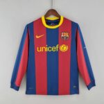 Barcelona 2006-07 UEFA Champions League Home Retro Long Sleeve Jersey