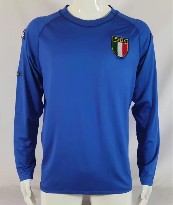 Italy 2000-01 Home Retro Long Sleeve Jersey