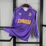 Real Madrid 1984-85 Third Retro Long Sleeve Jersey