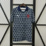 Portugal 2025-26 Navy Pattern Training Jersey