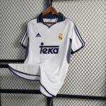 Real Madrid 2000-01 Home Retro Jersey