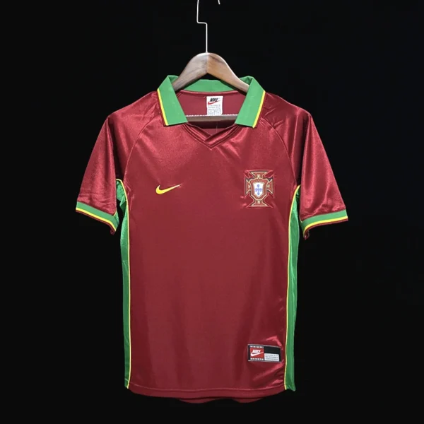Portugal 1998-99 Home Retro Jersey