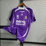 Real Madrid 2006-07 Purple Retro Jersey