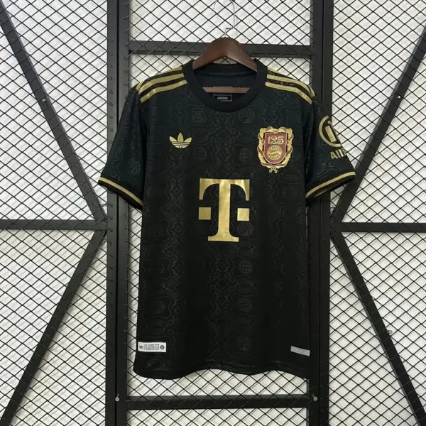Bayern Munich 2025-26 Black 125th Anniversary Jersey