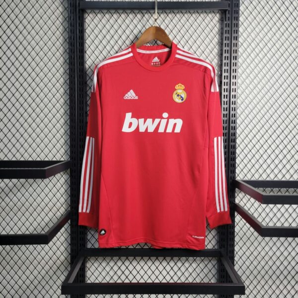 Real Madrid 2011-12 Third Retro Long Sleeve Jersey