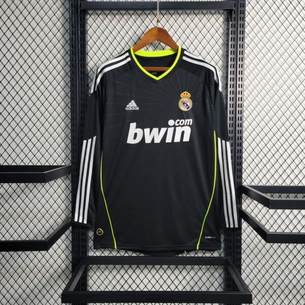 Real Madrid 2010-11 Away Retro Long Sleeve Jersey