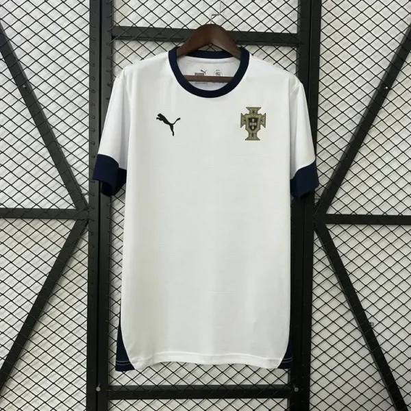 Portugal 2025-26 White Navy Training Jersey