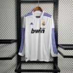 Real Madrid 2010-11 Home Retro Long Sleeve Jersey