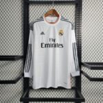 Real Madrid 2013-14 Home Retro Long Sleeve Jersey