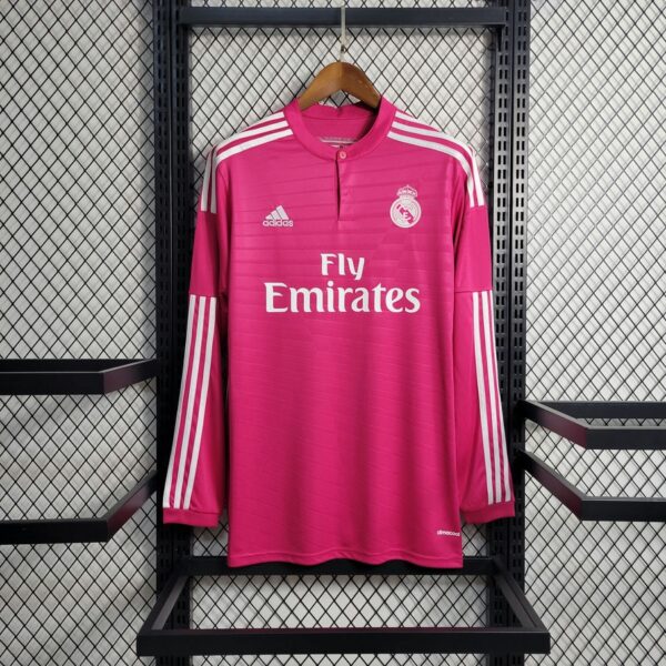 Real Madrid 2014-15 Away Retro Long Sleeve Jersey