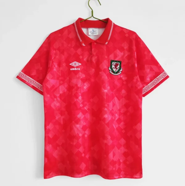 Wales 1990-92 Home Retro Jersey