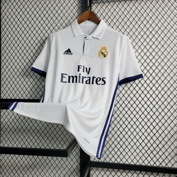 Real Madrid 2016-17 Home Retro Jersey