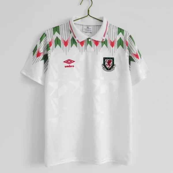 Wales 1990-92 Away Retro Jersey