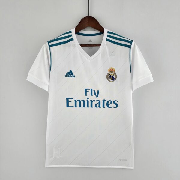 Real Madrid 2017-18 Home Retro Jersey
