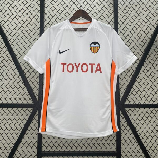 Valencia 2006-07 Home Retro Jersey