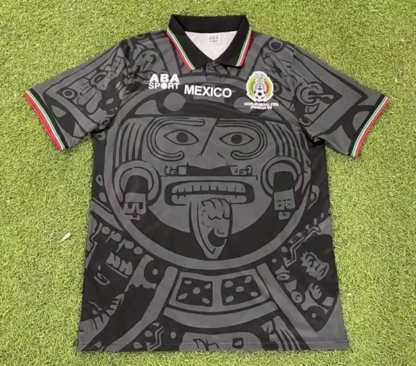 Mexico 1998-99 Black Retro Jersey