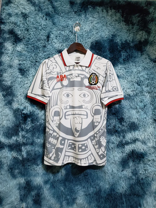 Mexico 1998-99 White Retro Jersey