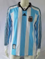 Argentina 1998-99 Home Retro Long Sleeve Jersey