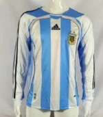 Argentina 2006-07 Home Retro Long Sleeve Jersey