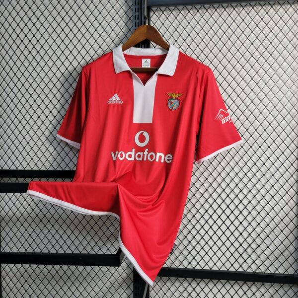 Benfica 2004-05 Red Retro Jersey