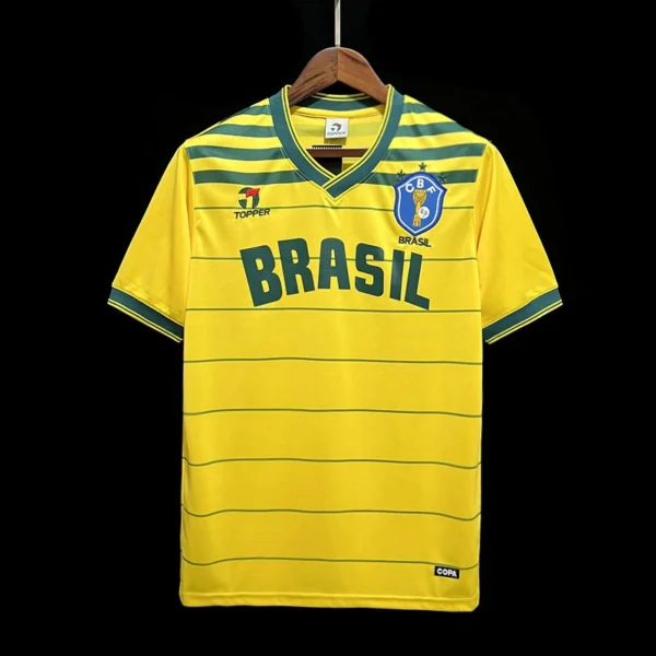 Brazil 1984-85 Home Retro Jersey