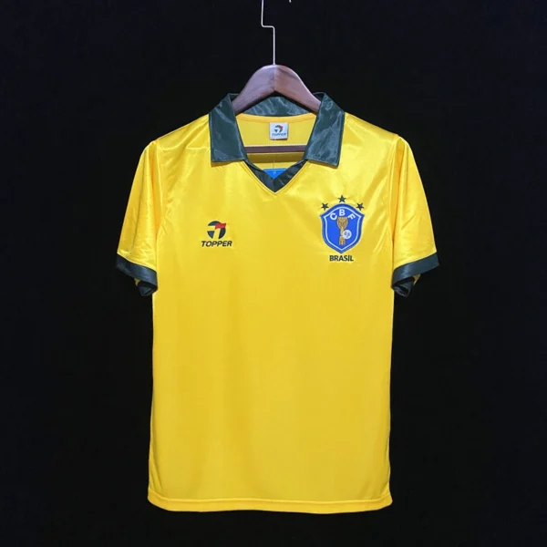 Brazil 1985-86 Home Retro Jersey