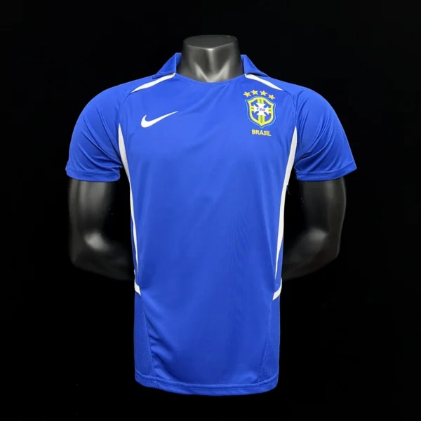 Brazil 2002-03 Away Retro Jersey