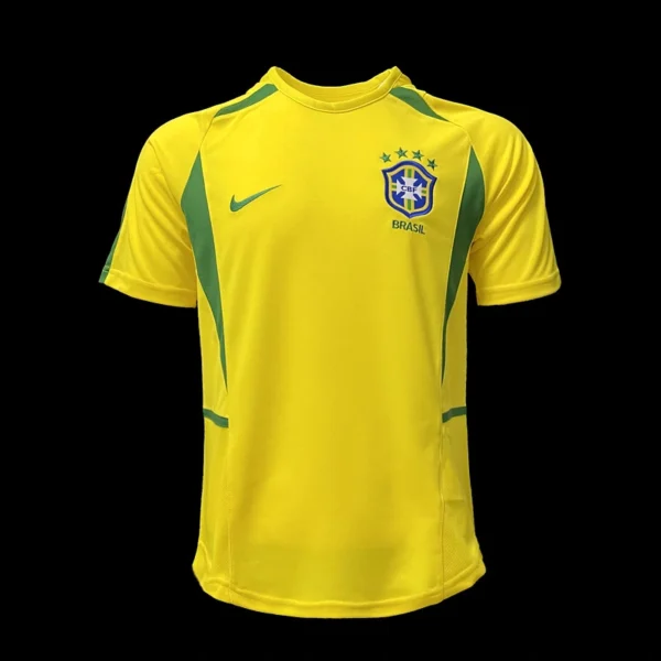 Brazil 2002-03 Home Retro Jersey
