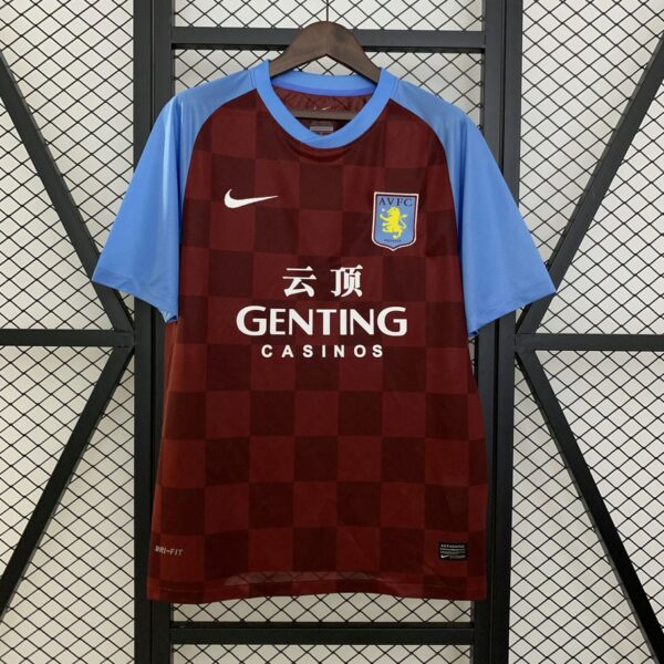 Aston Villa 2011-12 Home Retro Jersey