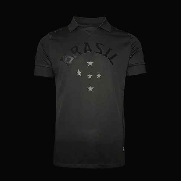 Brazil 2013-14 Black Retro Jersey