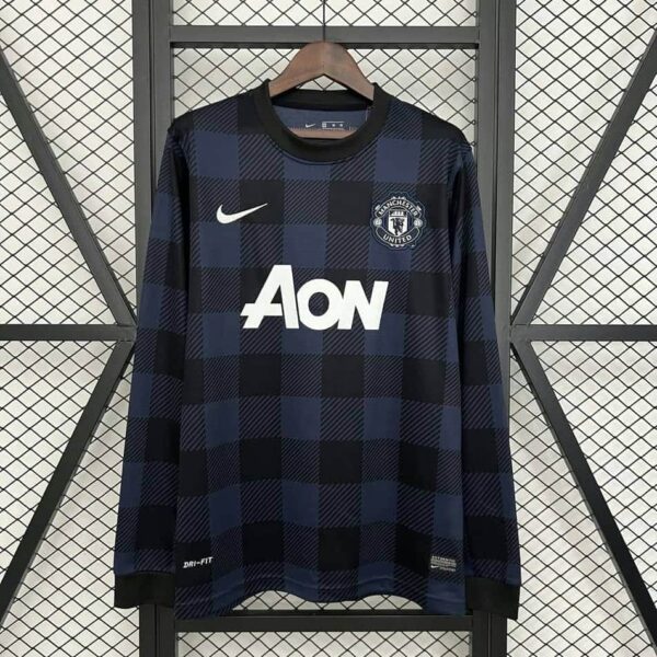 Manchester United 2013-14 Third Retro Long Sleeve Jersey