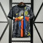 Brazil 2025-26 Jesus Black Red Special Edition Jersey