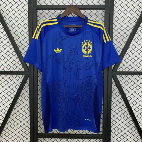 Brazil 2025-26 Jesus Blue Special Edition Jersey Fan Version