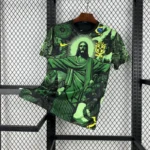 Brazil 2025-26 Jesus Green Black Special Edition Jersey - Image 2