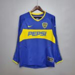 Boca Juniors 2003-04 Home Retro Long Sleeve Jersey