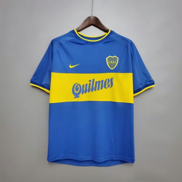 Boca Juniors 1999-00 Home Retro Jersey