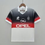 AC Milan 1995-96 Black White Retro Training Jersey