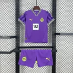 Borussia Dortmund 2025-26 Purple Special Edition Kids Kit - Image 2