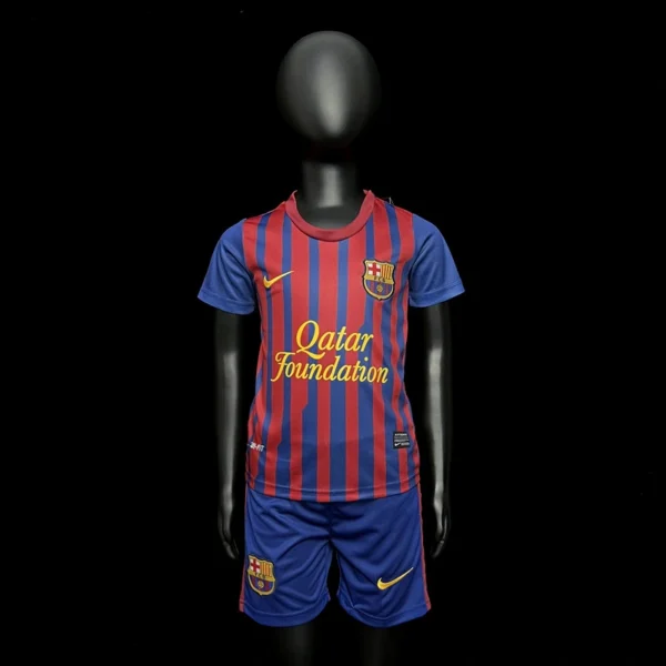 Barcelona 2011-12 Home Kids Kit